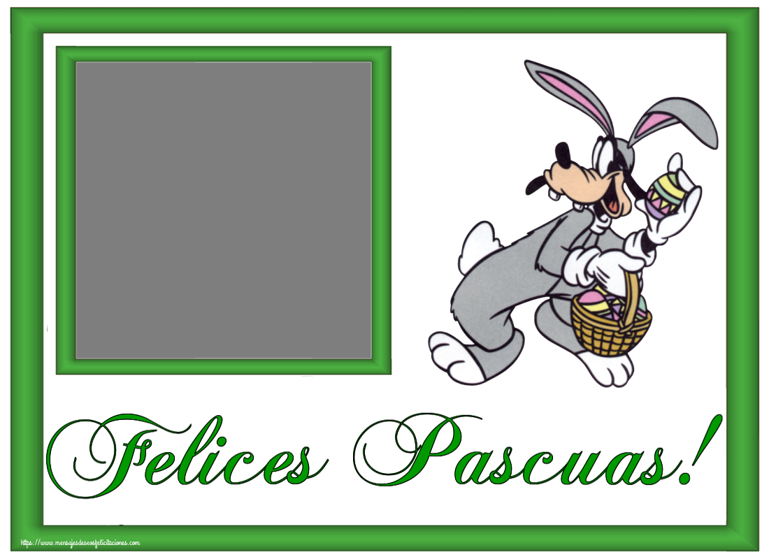 Felicitaciones Personalizadas de pascua - Huevos & 1 Foto & Marco De Fotos | ¡Felices Pascuas! - Crea tarjetaa personalizadas con foto perfil de facebook