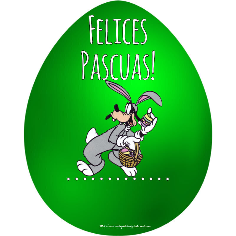 Felicitaciones Personalizadas de pascua - Huevos | Felices Pascuas! ...