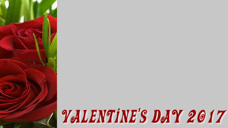 Felicitaciones Personalizadas de San Valentín - Tarjetas de Valentine's Day 2017 con foto