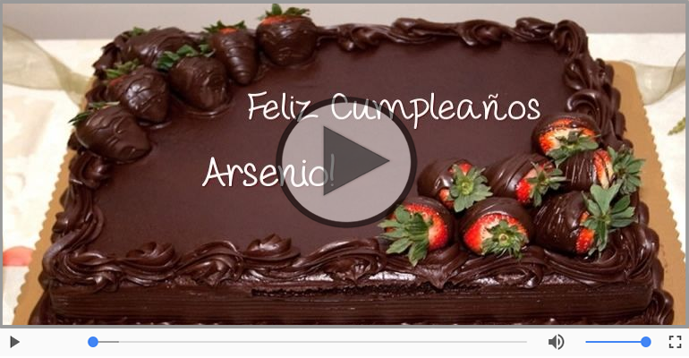 Happy Birthday Arsenio! ¡Feliz Cumpleaños Arsenio!
