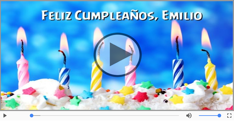 Happy Birthday Emilio! ¡Feliz Cumpleaños Emilio!
