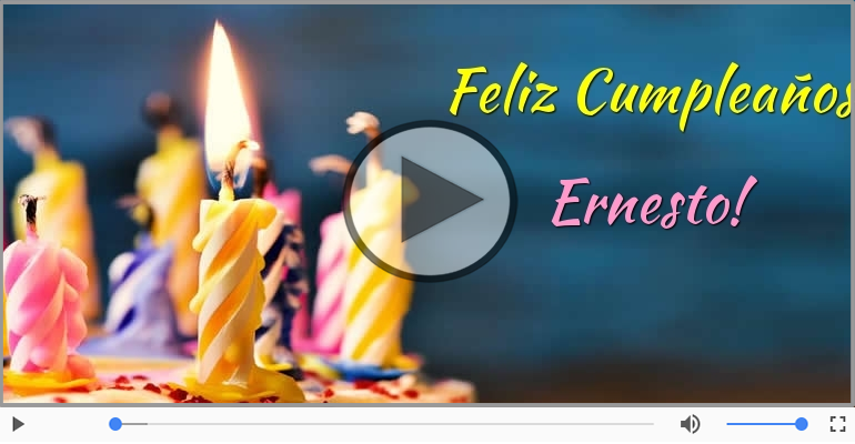 ¡Feliz Cumpleaños Ernesto! Happy Birthday Ernesto!