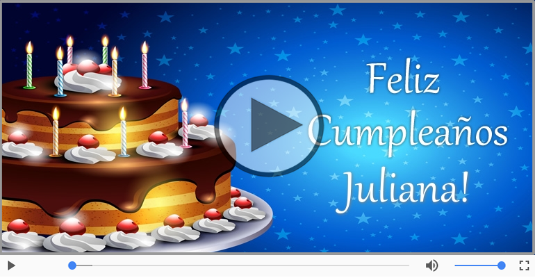 ¡Feliz Cumpleaños Juliana!