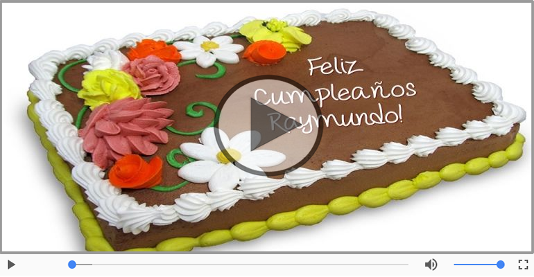 ¡Feliz Cumpleaños Raymundo!